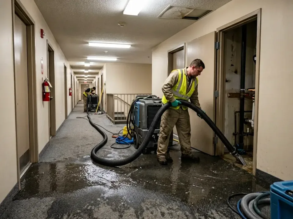 multi-unit-apartment-hallway-f-005 — frequently asked questions, Emergency Burst Pipe Water Extraction & Removal in Martinez…
